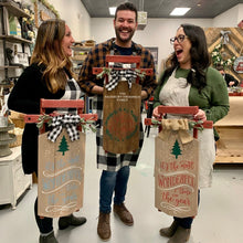 12/17/2022 Sunday 6pm - Holiday Sleds with Minwax($56+)