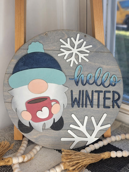 Winter 10.5" Doorhangers - Hammer @ Home Kit