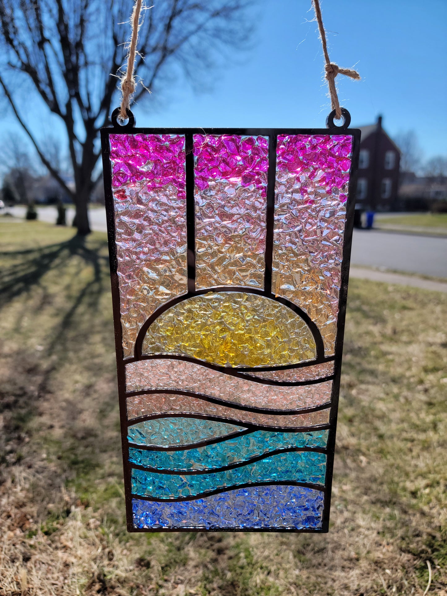 4/02/2026 Thursday 6pm - Crushed Glass Suncatchers