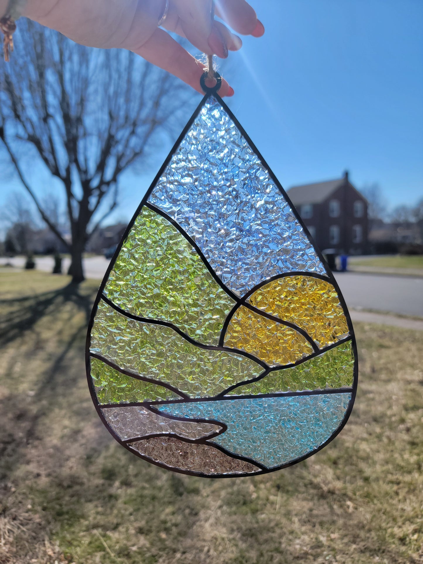 4/02/2026 Thursday 6pm - Crushed Glass Suncatchers