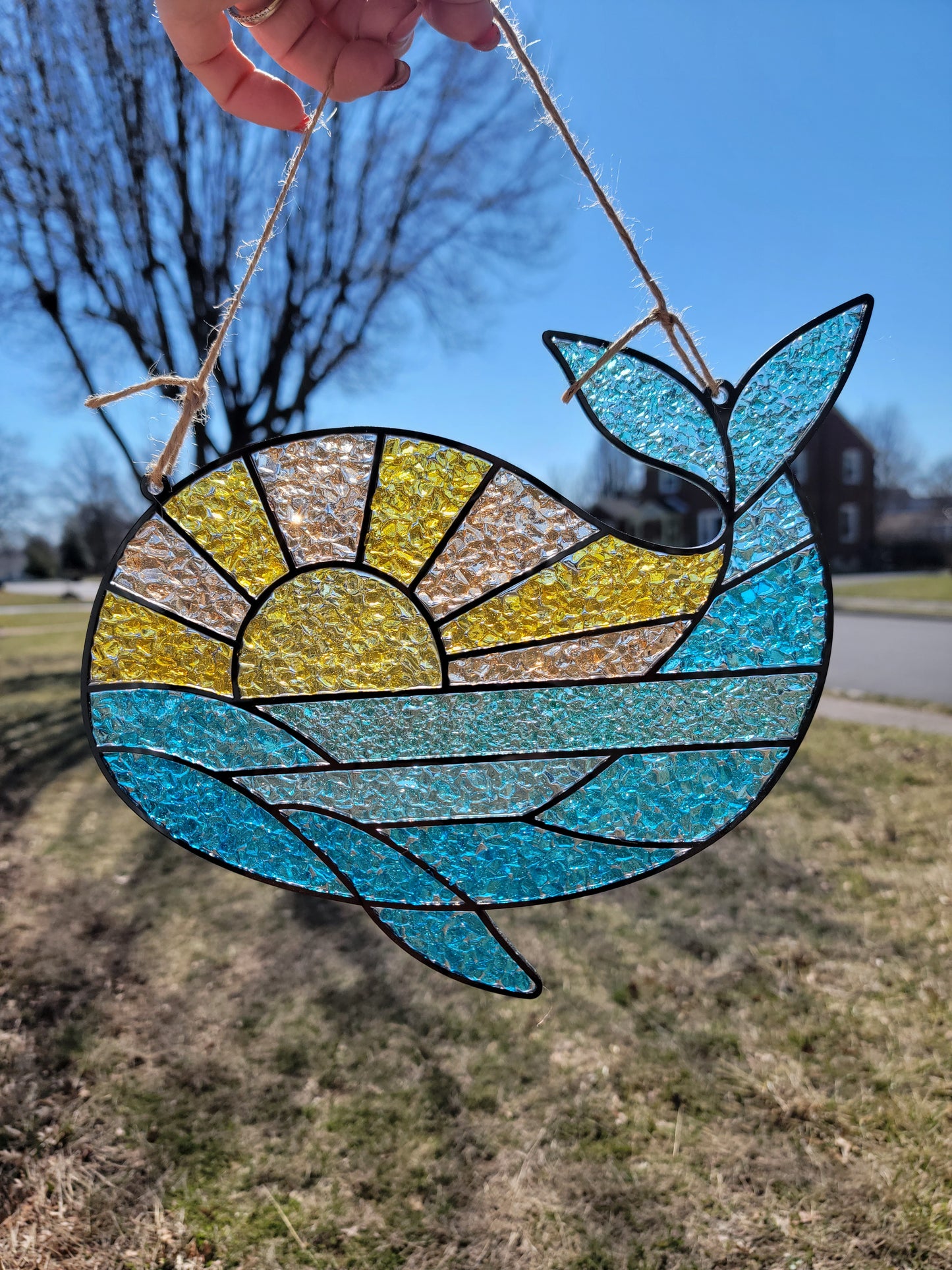 4/02/2026 Thursday 6pm - Crushed Glass Suncatchers