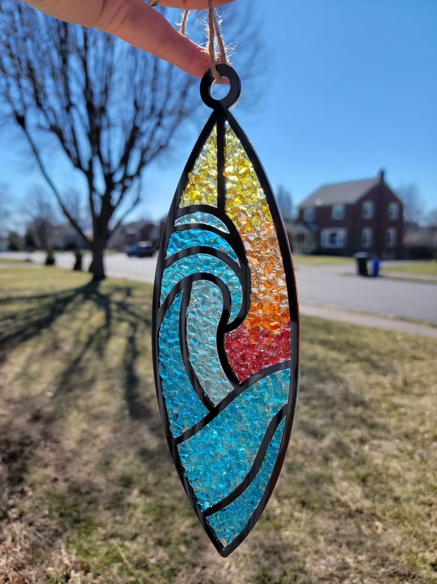 4/02/2026 Thursday 6pm - Crushed Glass Suncatchers