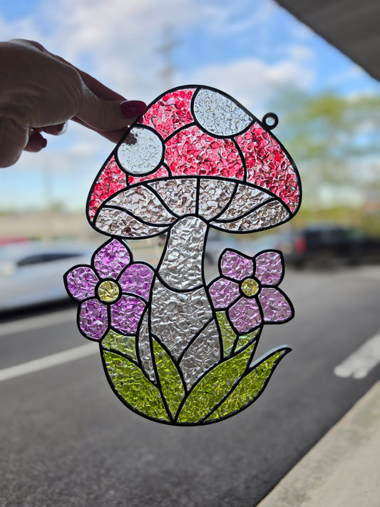 5/02/2026 Saturday 1pm - Crushed Glass Suncatchers