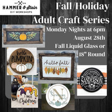 2023 Fall/Holiday Adult Craft Series