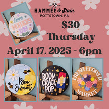 4/17/2025 Thursday 6pm - $30 Thursday