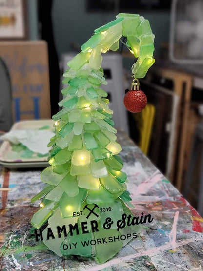 12/09/2025 Tuesday 6pm - Grinchmas Trees & Sea Glass Trees