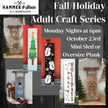 2023 Fall/Holiday Adult Craft Series