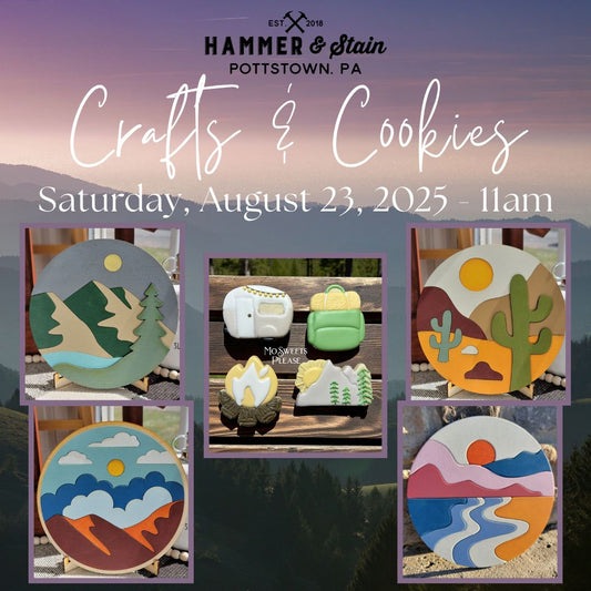 8/23/2025 Saturday 11am - Crafts & Cookies
