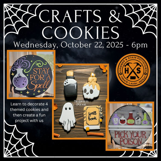 10/22/2025 Wednesday 6pm - Crafts & Cookies