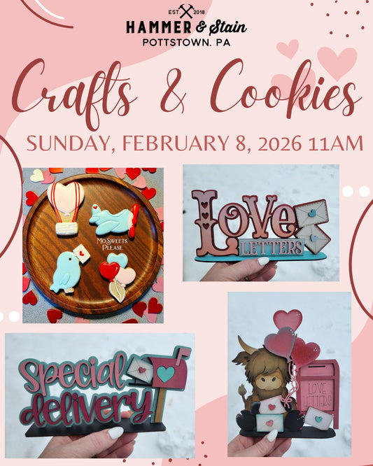 2/08/2026 Sunday 11am - Crafts & Cookies