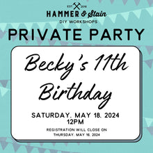5/18/2024 Saturday 12pm - Becky's 11th Birthday