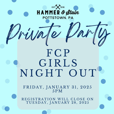 1/31/2025 Friday 5pm - FCP Girls Night Out!