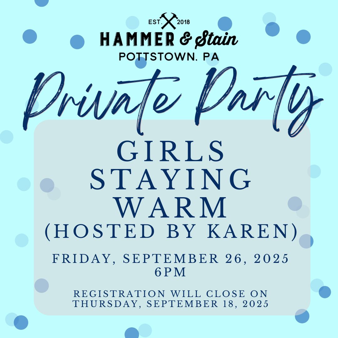 9/26/2025 Friday 6pm - Girls Staying Warm(hosted by Karen)