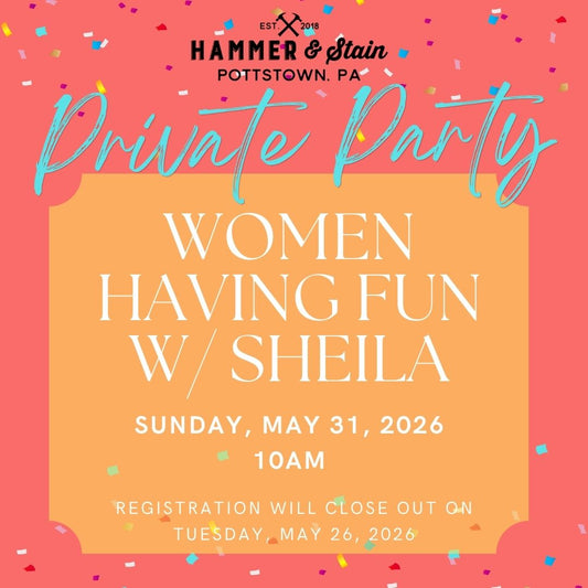 5/31/2026 Sunday 10am - Women having Fun