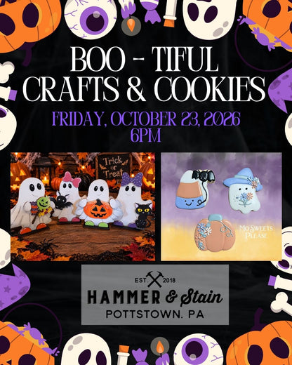 10/23/2026 Friday 6pm - Boo-tiful Crafts & Cookies