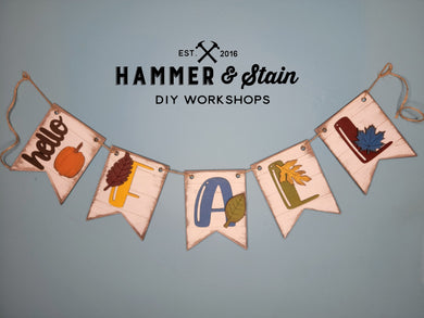 Fall Banner - Hammer @ Home Kit